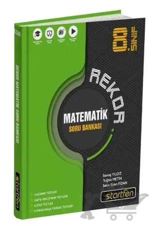 8. Sınıf Matematik Rekor Soru Bankası – Kolektif – Startfen Yayınları kitap kapağı
