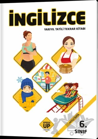 6. Sınıf İngilizce Yarıyıl Tatil Tekrar Kitabı – Kolektif – Speed Up Publishing kitap kapağı
