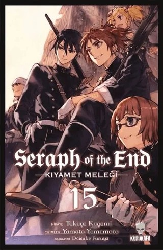 Seraph of the End - Kıyamet Meleği 15 – Takaya Kagami – Kurukafa Yayınevi kitap kapağı
