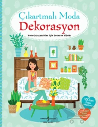 Çıkartmalı Moda Dekorasyon – Emily Bone – İş Bankası Kültür Yayınları kitap kapağı
