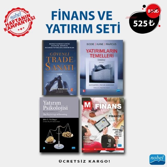 FİNANS VE YATIRIM SETİ – Mark Douglas Zvi Bodie, Alex Kane, Alan J. Marcus John R. Nofsinger Marcia Millon Cornett Troy A. Adair, Jr. John Nofsinger, McGrawHill – Haftanın Kampanyası kitap kapağı