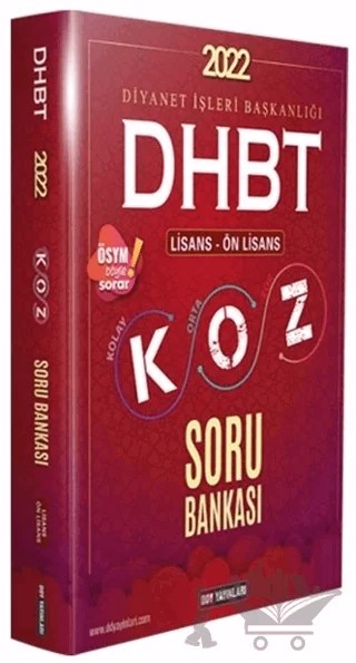 2022 DHBT Koz Lisans Önlisans Soru Bankası – Kolektif – DDY Yayınları kitap kapağı
