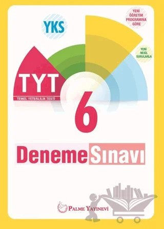 Palme YKS TYT 6 Deneme Sınavı – Kolektif – Palme Yayınları kitap kapağı