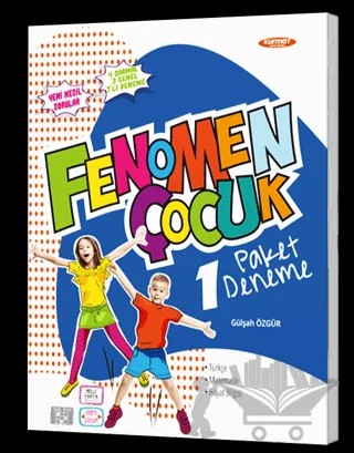 Fenomen Çocuk 1. Sınıf Paket Deneme – Gülşah Özgür – Fenomen Yayınları kitap kapağı