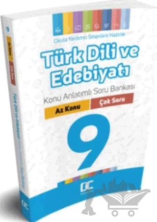 9. Sınıf Türk Dili ve Edebiyatı Konu Anlatımlı Soru Bankası Az Konu Çok Soru – Kolektif – ​Doğru Cevap Yayınları kitap kapağı