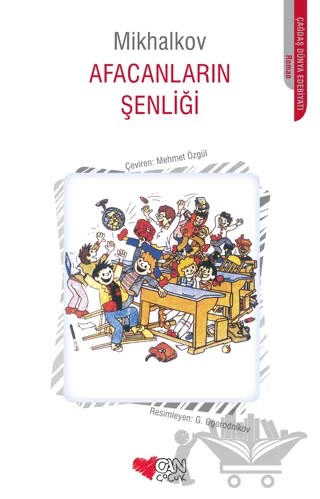 Afacanların Şenliği – Sergey Mihalkov – Can Çocuk Yayınları kitap kapağı