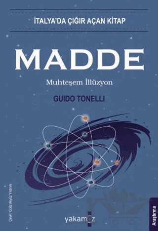 Madde – Guido Tonelli – Yakamoz Yayınevi kitap kapağı