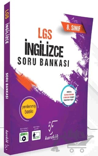 8. Sınıf LGS İngilizce Soru Bankası – Adem Özen – Karekök Yayıncılık kitap kapağı