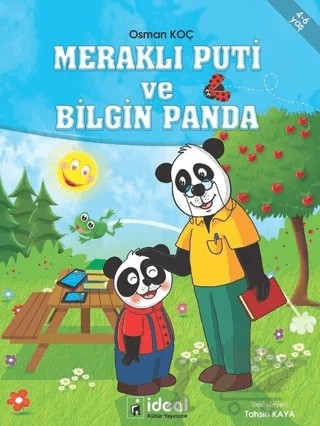 Meraklı Puti ve Bilgin Panda – Osman Koç – İdeal Kültür Yayıncılık kitap kapağı