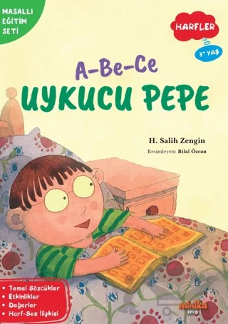A-Be-Ce Uykucu Pepe – H. Salih Zengin – Minika kitap kapağı
