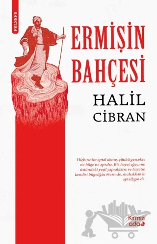 Ermişin Bahçesi – Halil Cibran – Kırmızı Ada Yayınları kitap kapağı