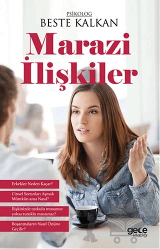 Marazi İlişkiler – Beste Kalkan – Gece Kitaplığı kitap kapağı