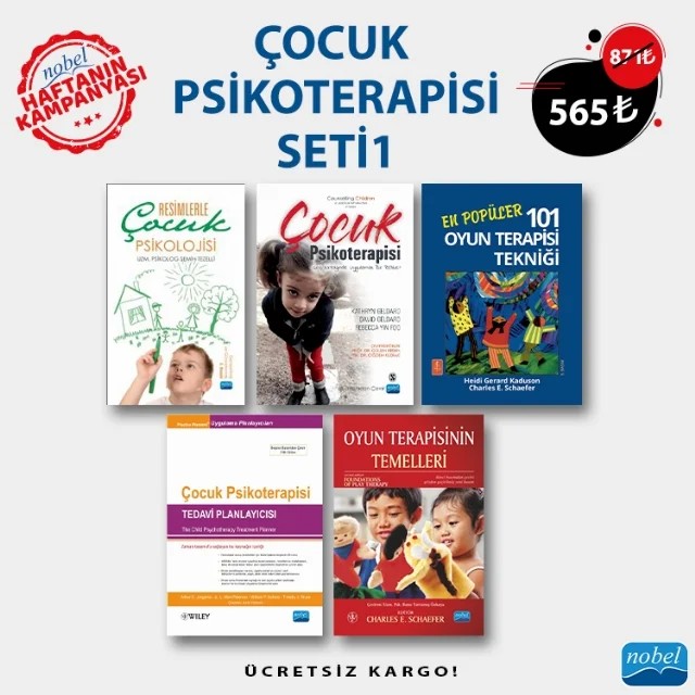 ÇOCUK PSİKOTERAPİSİ SETİ 1 – Heidi Gerard Kaduson, Charles E. Schaefer Charles E. Schaefer Arthur E. Jongsma, Jr., L. Mark Peterson William, P. McInnis Timothy J. Bruce Kathryn Geldard, David Geldard, Rebecca Yin Foo Semih Tezelli – Haftanın Kampanyası kitap kapağı
