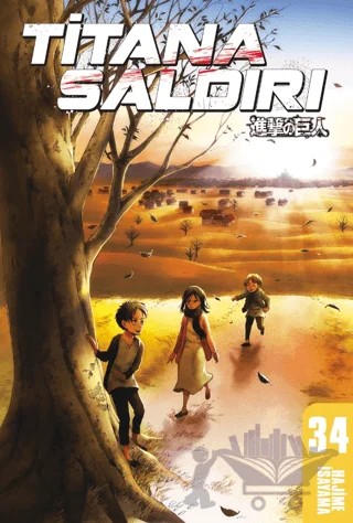 Titana Saldırı 34. Cilt – Hajime İsayama – Gerekli Şeyler Yayıncılık kitap kapağı