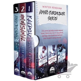 Amato Kardeşler Serisi (3 Kitap Takım) – Winter Renshaw – Martı Yayınları kitap kapağı