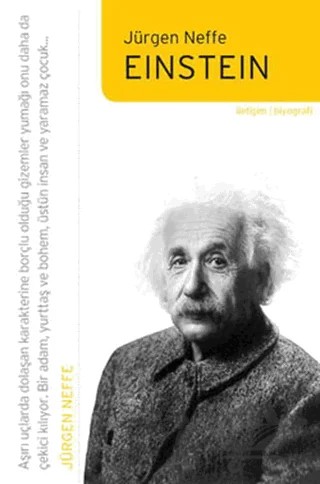 Einstein – Jürgen Neffe – İletişim Yayınevi kitap kapağı