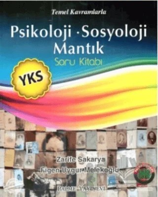 2018 YKS Psikoloji, Sosyoloji, Mantık Soru Kitabı – Figen Uygur Melekoğlu, Zarife Sakarya – Palme Yayınları kitap kapağı