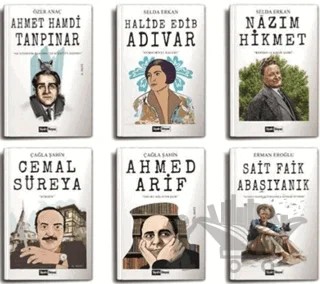 Unutulmaz Yazarlar Set (6 Kitap Takım) – Çağla Şahin, Erman Eroğlu, Özer Anaç, Selda Erkan – Siyah Beyaz Yayınları kitap kapağı