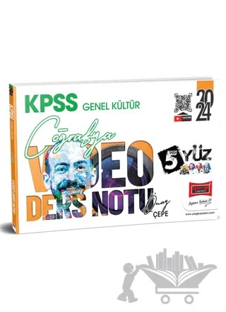 2024 KPSS Genel Kültür 5Yüz Coğrafya Video Ders Notları – Önay Çepe – Yargı Yayınevi kitap kapağı