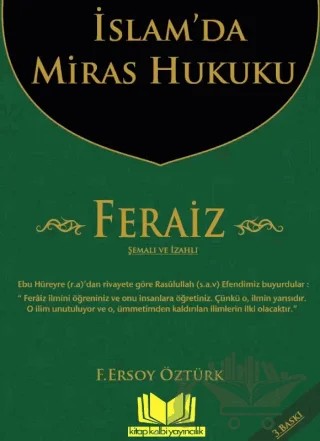 İslamda Miras Hukuku Feraiz – Fatma Ersoy Öztürk – Kitap Kalbi Yayıncılık kitap kapağı