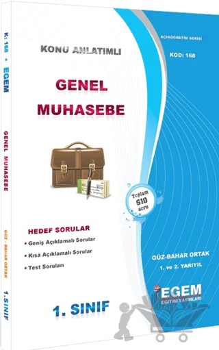 Genel Muhasebe – Kolektif – Egem Eğitim Yayınları kitap kapağı