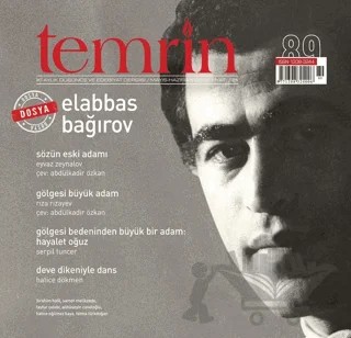 Temrin Düşünce ve Edebiyat Dergisi Sayı: 89 Mayıs - Haziran 2018 – Temrin Dergisi kitap kapağı