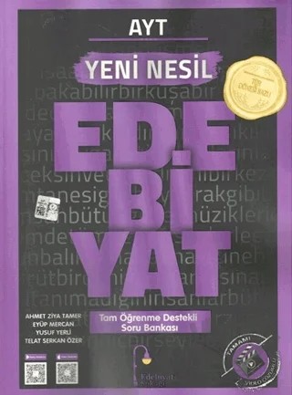 AYT Edebiyat Soru Bankası – Eyüp Mercan, A. Ziya Tamer – Edebiyat Sokağı Yayınları kitap kapağı