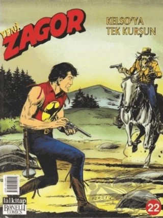 Yeni Zagor Sayı: 22 Kelso’ya Tek Kurşun – Lal Kitap kitap kapağı
