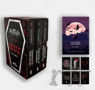 Canavarların Da Kalbi Varmış (Üçlü Kutulu Set) – N. G. Kabal – Dex Yayınevi kitap kapağı