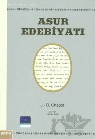 Asur Edebiyatı – J. B. Chabot – Yaba Yayınları kitap kapağı