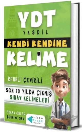 YDT - YKSDİL Kendi Kendine Kelime – Erkan Önler, Şükriye Şen – Erkan Önler kitap kapağı