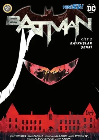 Batman Yeni 52 Cilt 2: Baykuşlar Şehri (Retro!) – Scott Snyder – JBC Yayıncılık kitap kapağı
