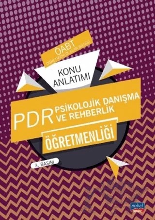 ÖABT Psikolojik Danışma ve Rehberlik Öğretmenliği Konu Anlatımı – Kolektif – Nobel Sınav Yayınları kitap kapağı