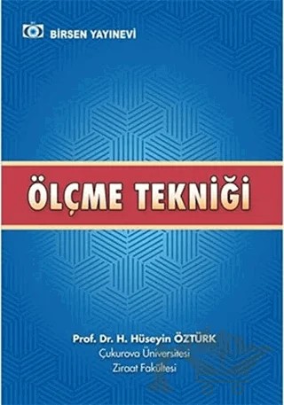 Ölçme Tekniği – H. Hüseyin Öztürk – Birsen Yayınevi kitap kapağı