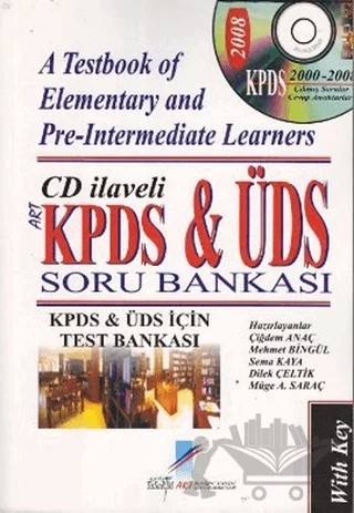KPDS ve ÜDS Soru Bankası - A Testbook of Elementary and Pre - Intermediate Learners – Kolektif – Art Basın Yayın Hizmetleri kitap kapağı