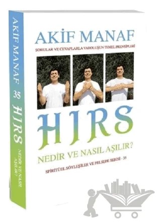 Hırs Nedir ve Nasıl Aşılır? – Akif Manaf – Dahi Yayıncılık kitap kapağı