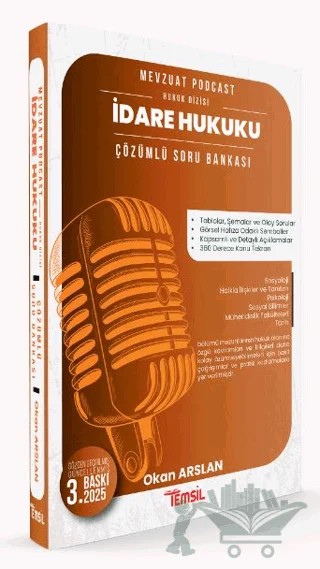 İdare Hukuku Çözümlü Soru Bankası – Okan Arslan – Temsil Kitap kitap kapağı