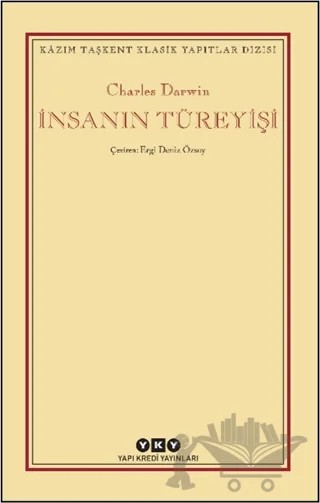 İnsanın Türeyişi – Charles Darwin – Yapı Kredi Yayınları kitap kapağı