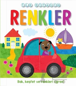 İlk Kitabım - Renkler – Kolektif – İndigo Çocuk kitap kapağı