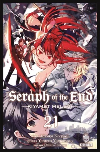 Seraph of the End - Kıyamet Meleği 21 – Takaya Kagami – Kurukafa Yayınevi kitap kapağı