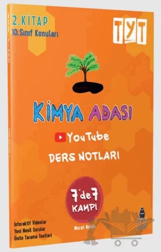 TYT Kimya Youtube Ders Notları 2. Kitap – Murat Namlı – Kimya Adası kitap kapağı