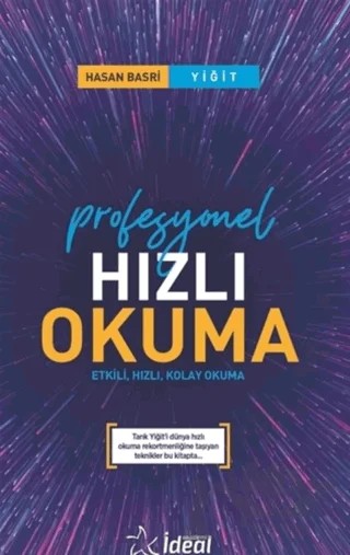 Profesyonel Hızlı Okuma – Hasan Basri Yiğit – İdeal Akademi Yayınları kitap kapağı