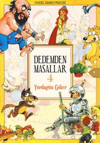 Dedemden Masallar 4 – Derleme – Doğan Egmont Yayıncılık kitap kapağı