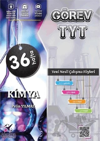 Armada Görev YKS TYT Kimya Yeni Nesil Çalışma Föyleri – Pelin Yılmaz – Armada Yayınları kitap kapağı