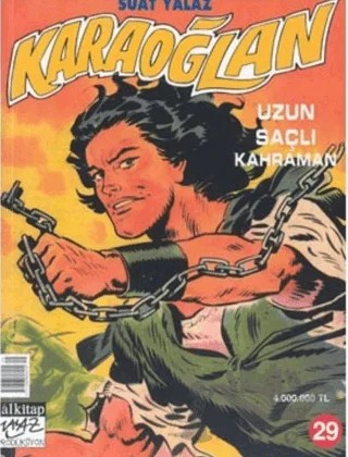 Karaoğlan Sayı: 29 Uzun Saçlı Kahraman – Lal Kitap kitap kapağı