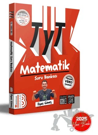 2025 TYT Matematik Tamamı Video Çözümlü Soru Bankası – İlyas Güneş – Benim Hocam Yayınları kitap kapağı