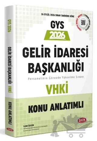 Gelir İdaresi Başkanlığı VHKİ GYS Konu Anlatımlı – Kolektif – Data Yayınları kitap kapağı