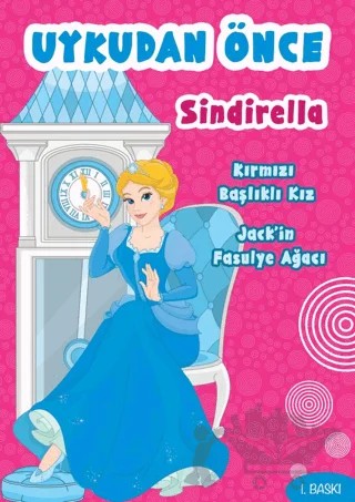 Uykudan Önce Sindirella – Kolektif – Teen Yayıncılık kitap kapağı
