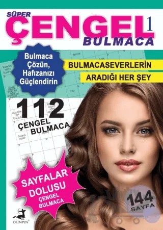 Süper Çengel Bulmaca – Kolektif – Olimpos Yayınları kitap kapağı