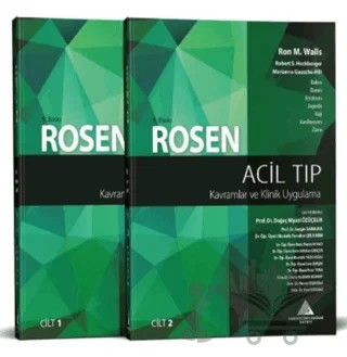 Rosen Acil Tıp: Kavramlar ve Klinik Uygulama (2 Cilt) – Ron M. Walls, Robert S. Hockberger, Marianne Gausche-Hill – Yeditepe Üniversitesi Yayınevi kitap kapağı